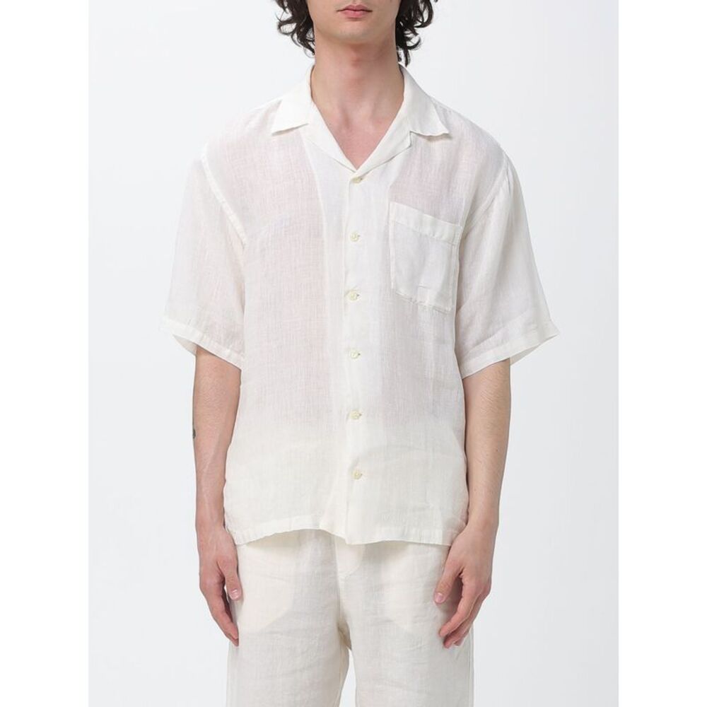 120% Lino Men 120% Lino Casual Linen Shirt